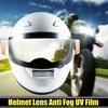 Motorcycle Motorbike Helmet Anti Fog UV Film Universal Clear Shield Visor Insert Lens