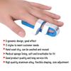Aluminium Alloy Finger Protector Correction Fixed Splint Brace Finger Support Sleeve