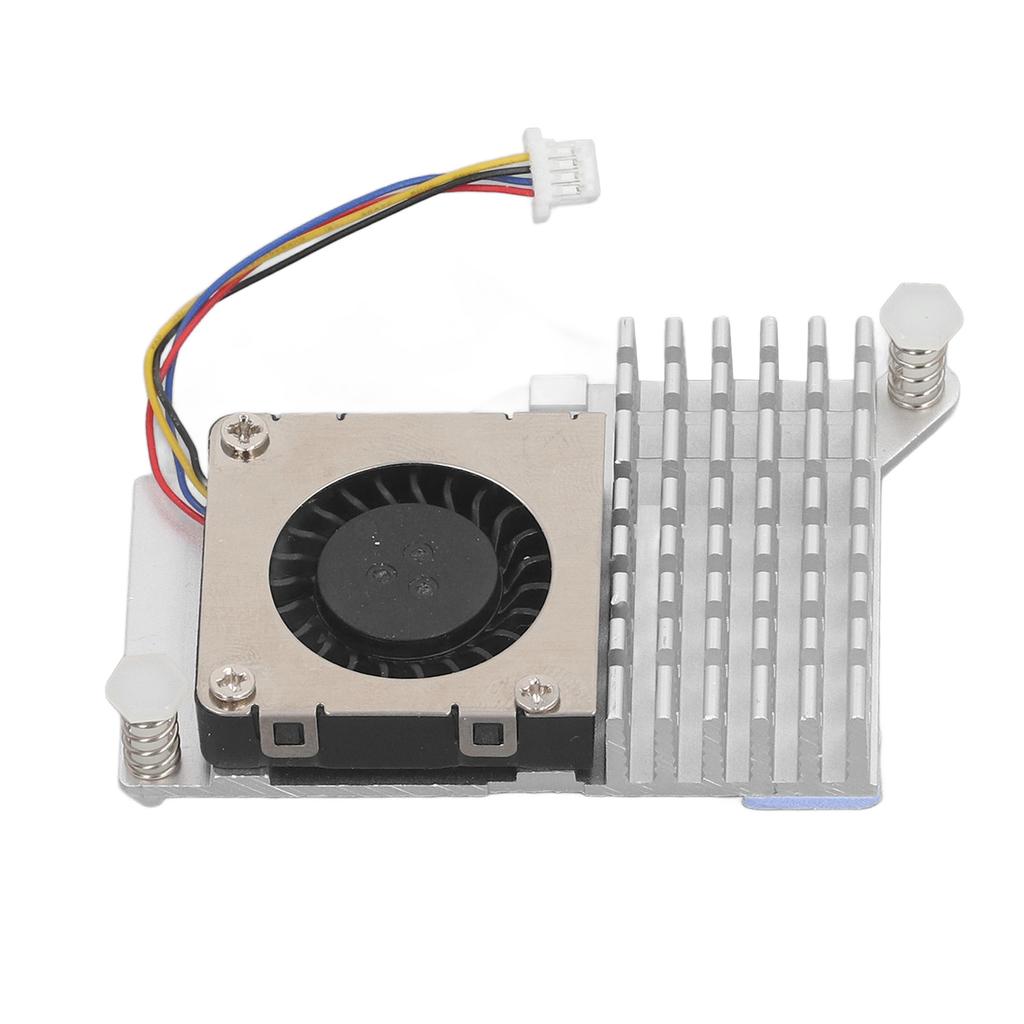 for Pi 5 Cooler Replacement Aluminium Alloy Temperature Controlled PWM Speed Control Cooling Fan for Pi 5 4GB 8GB