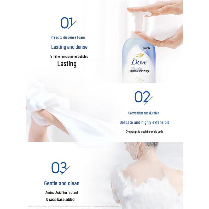 Dove Deep Nourishing Shower Foam