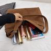 Vintage Scrub Leather Large Capacity Bucket Totes Bag Fashion Commuting omen Shoulder Crossbody Bags Luxury Female Handbags Sac