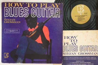 LP Record STEFAN GROSSMAN  How To Play Blues Guitar EKL324 ELEKTRA 1967 US Folk Used