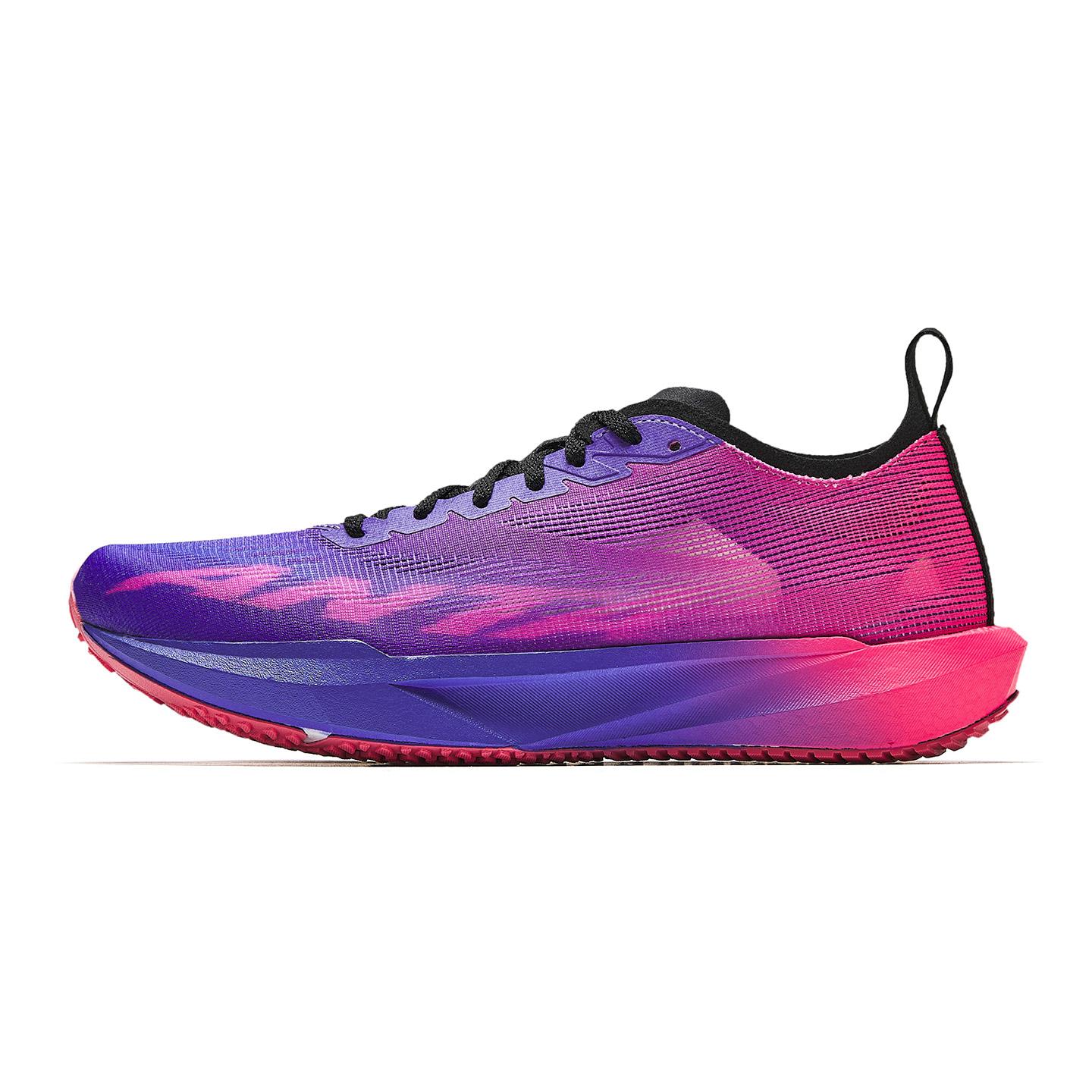 Anta Speed Pioneer Low-Top Running Shoes Kids Sneaker Punk-Purple 922545570-4