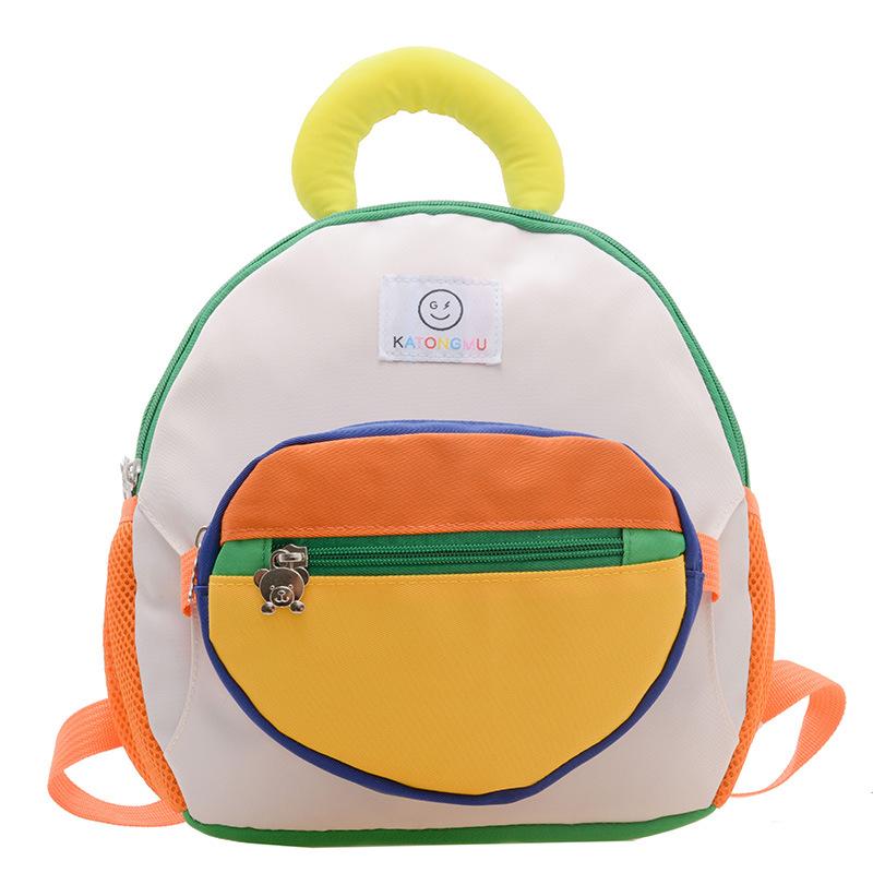 Children Backpack New Korean Style Splicing Kindergarten Schoolbag Boys And Girls Can Be Disassembled And Used Baby Backpack