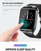 DZ09 Smartwatch Herren Damen Voll-Touchscreen Sport Wasserdicht Schrittzähler Smartwatch Mit Sim-Karte Android Uhr Verbunden Whatsap