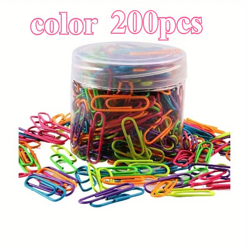 200/300pcs Small Paper Clips - Office and School Essentials - Perfect for Organizing and Holding Together Important Documents