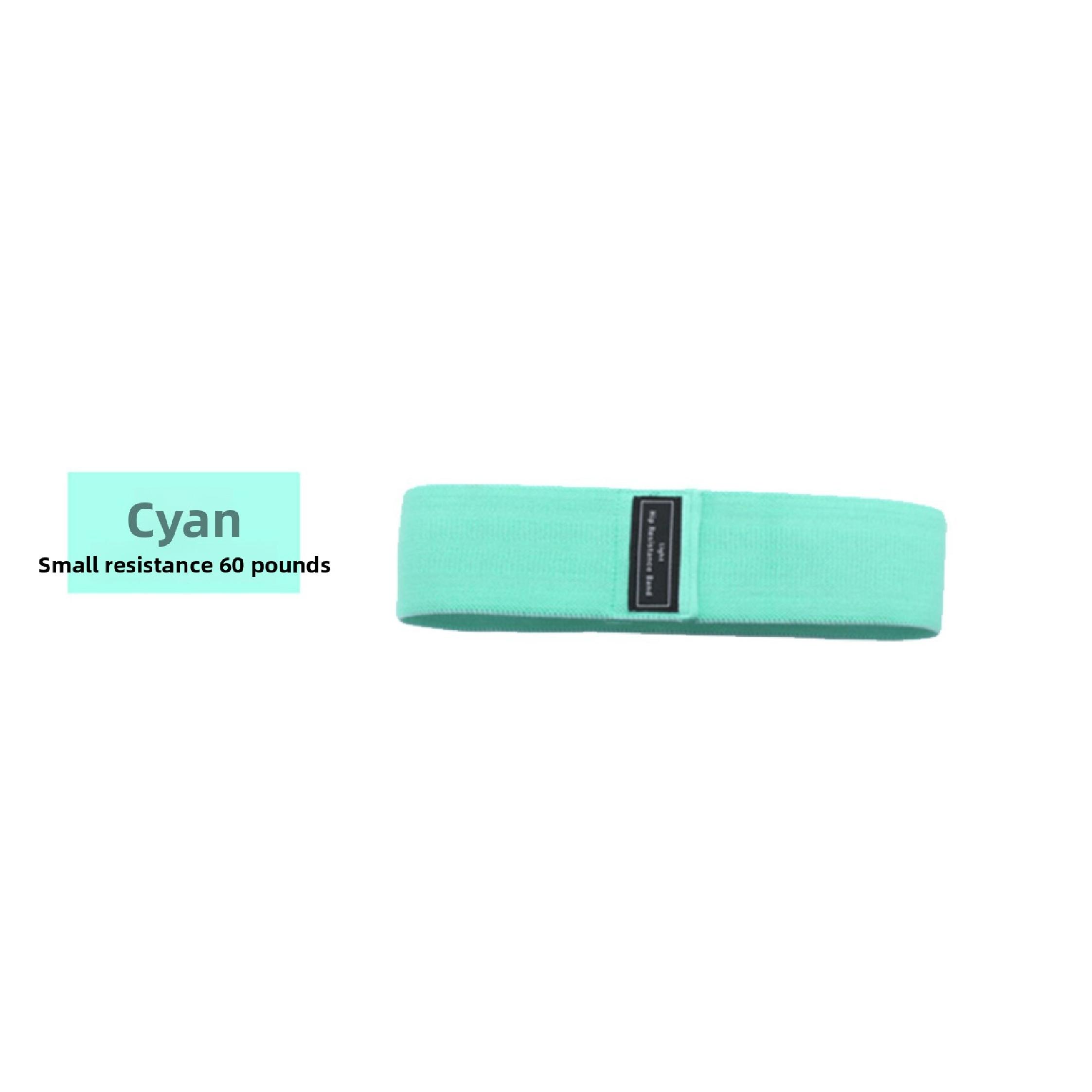Non-Slip Yoga Resistance Band Hip Lift Stretching Hip Circle Elastic Band Fitness Stretching Exercise Squat Resistance Band Blue (60 lbs )