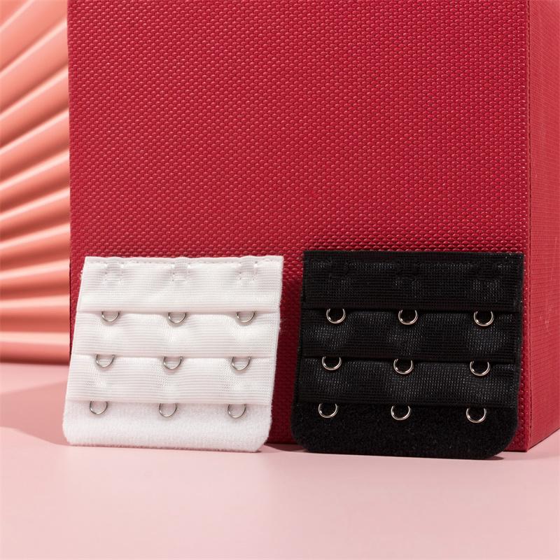 100PCS Bra Extension Lingerie Strap Extender Replacement Womens Accessoires With 3 Hooks Bar Extender Buckle Extension Lingerie