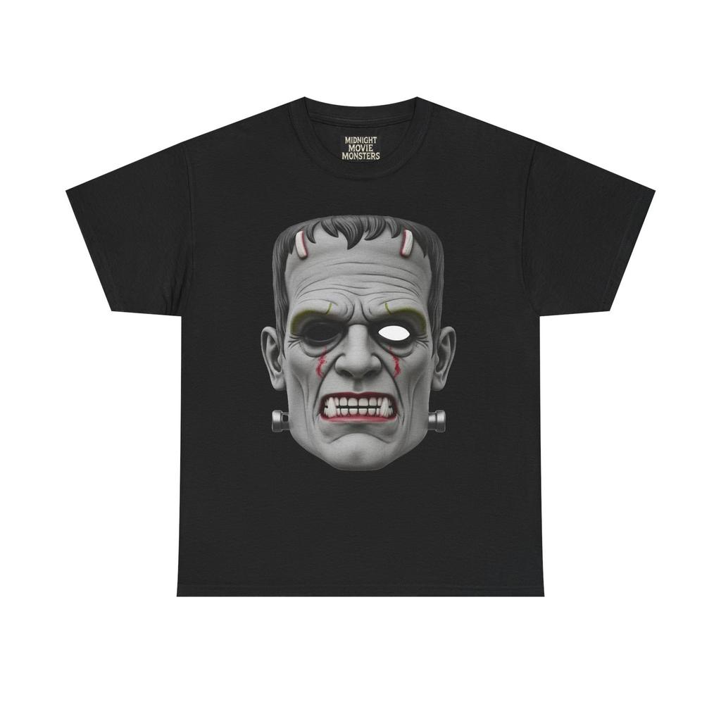 Fanged Frankenstein Halloween Mask T-Shirt Tee Shirt Unisex Cotton Horror