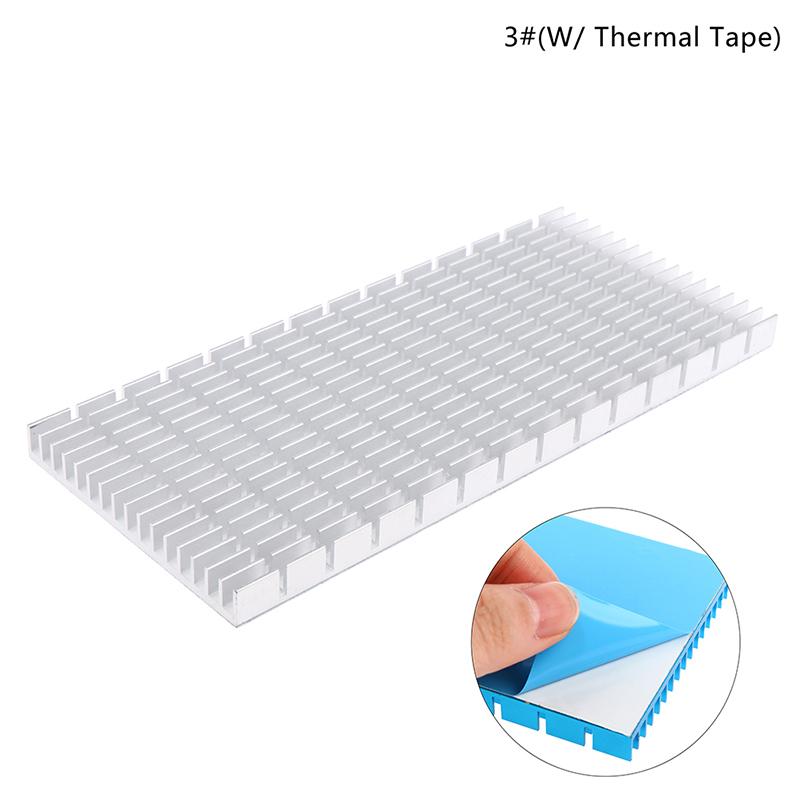 1Pc 150*65*8Mm Aluminum Heatsink Panel Heat Sink Cpu Power Amplifier Radiator