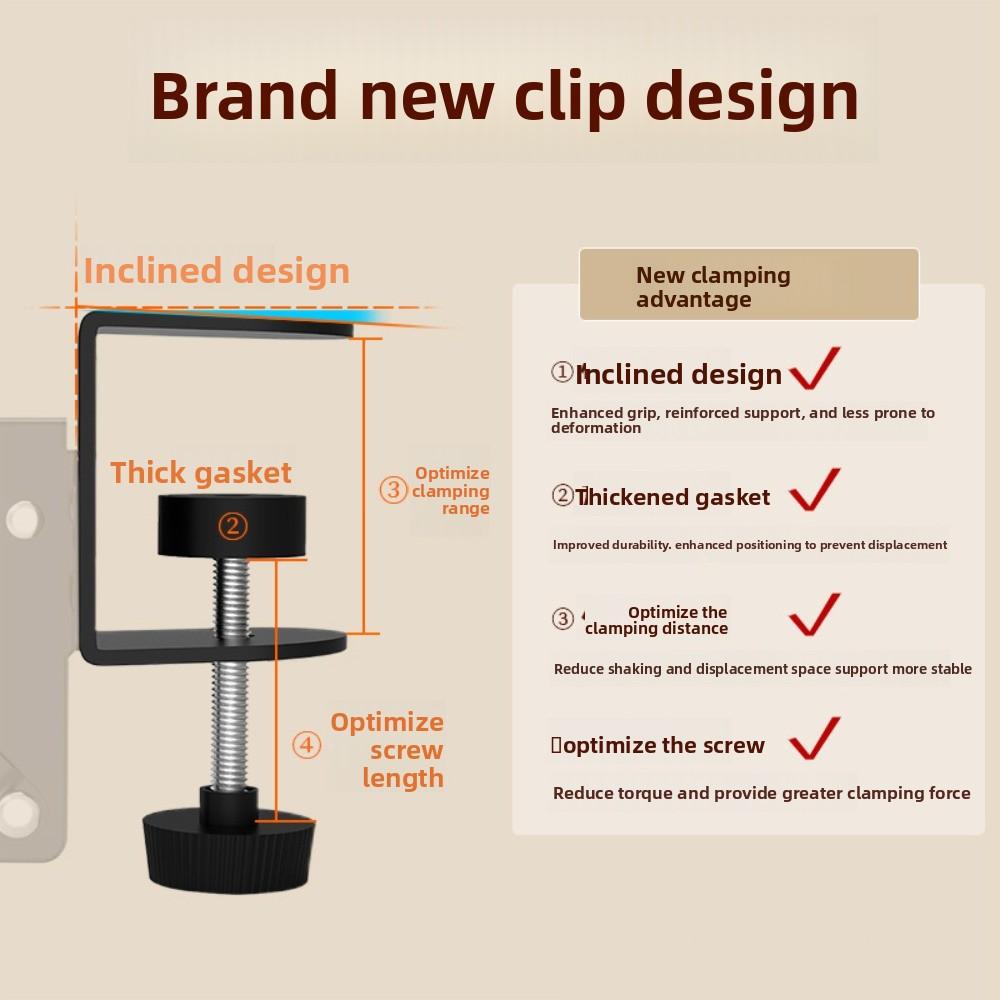 Adjustable Computer Arm Support Ergonomic Computer Hand Bracket Computer Arm Rest  Desk Home