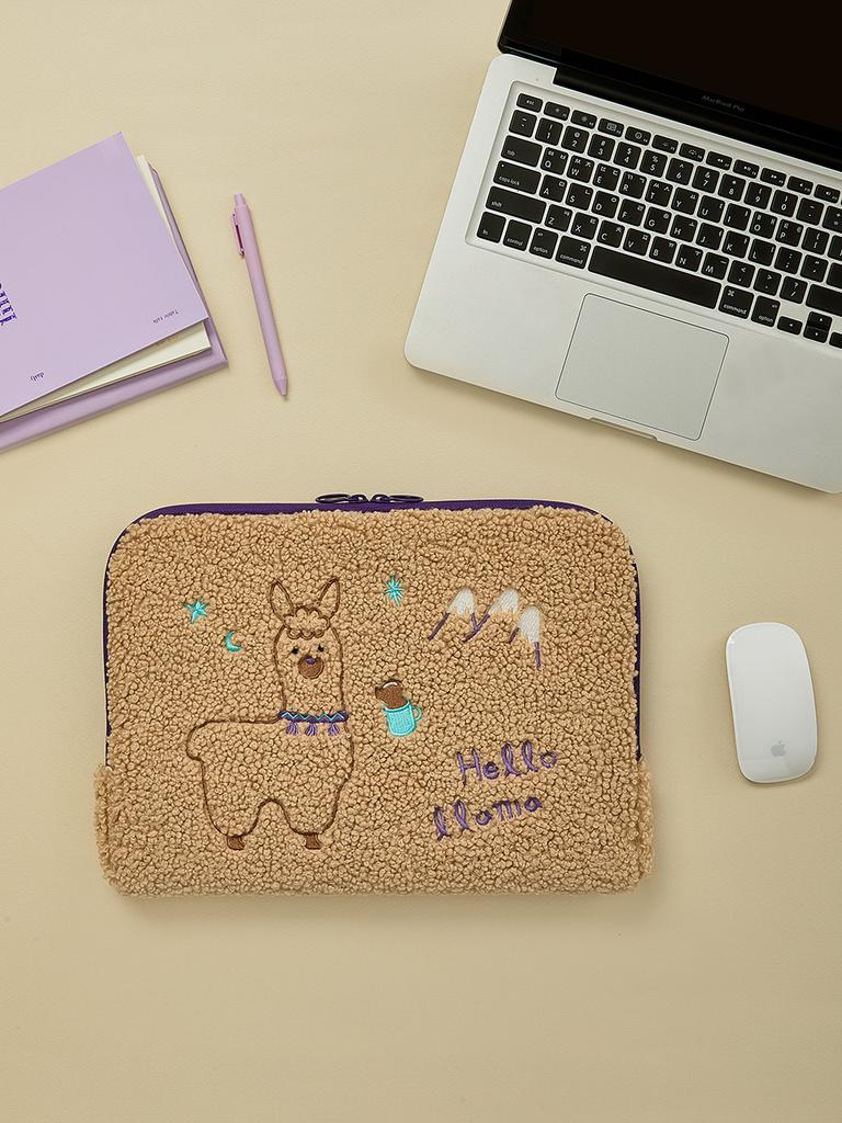 Tabletalk Ipad 13 Laptop Pocket Pouch_Dumble Lama (Ipad 13)