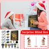 2D Plane+airplane Box +24PC+ Fitness Decoration Advent Christmas Countdown Box Calendar