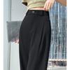 New Women's Suit Pants Spring Summer High Waist Draped Loose Wide Leg Pants Plus Size Casual Pants