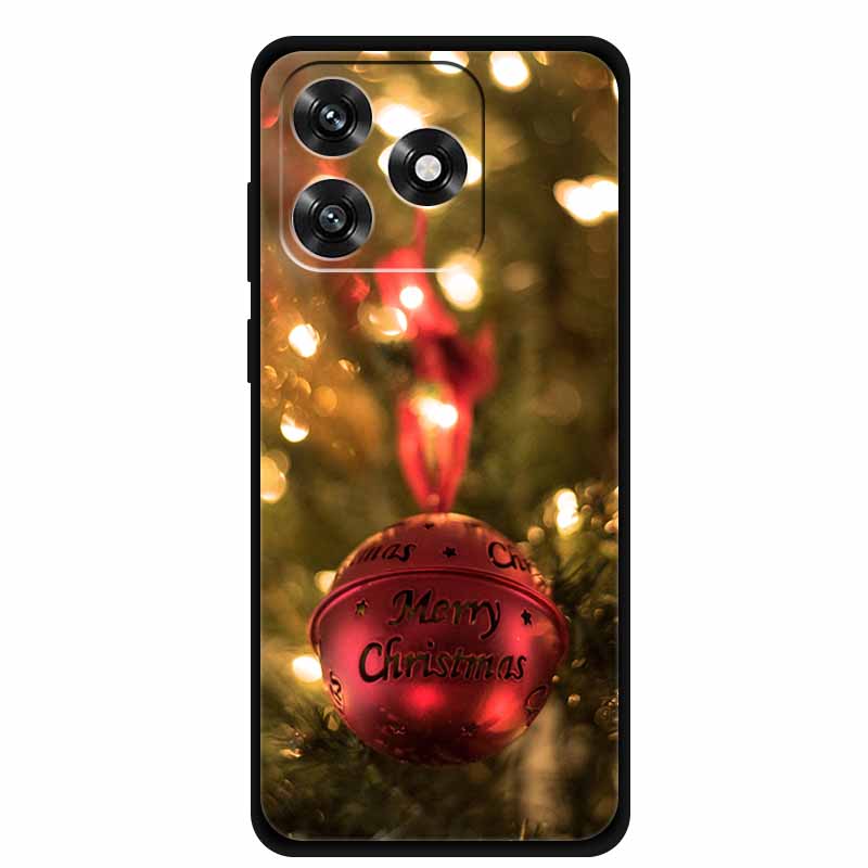 Christmas Phone Cases For Honor X5C Plus Soft Silicone Back Cover Christmas Tree for Honor Play10A 4G Protective Case Honor X5C