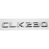 Car Rear Trunk Letters Emblem Tail Box Badge Sticker for Mercedes Benz CLK55 CLK63 CLK200 CLK230 CLK240 CLK280 CLK320 CLK Class