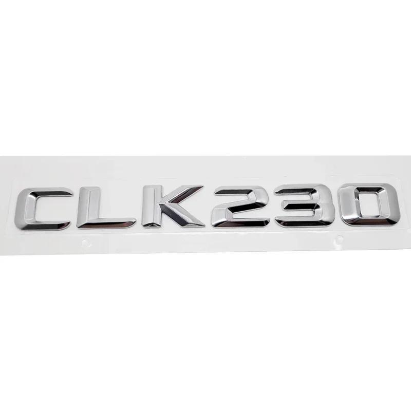 Car Rear Trunk Letters Emblem Tail Box Badge Sticker for Mercedes Benz CLK55 CLK63 CLK200 CLK230 CLK240 CLK280 CLK320 CLK Class