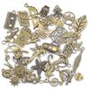 30Pcs Charms Sun Moon Horse Crown Leaf Fish Clover Antique Bronze Silver Color Mixed Pendants Diy Making Findingstibetan Jewelry
