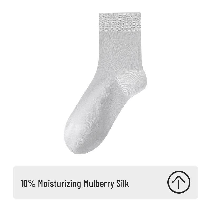 

Женские демисезонные носки до середины икры из тутового шелка для беременных - Антибактериальные, Дезодорирующие, Однотонные, Стиль на четыре сезона 173/Universal (36-40)