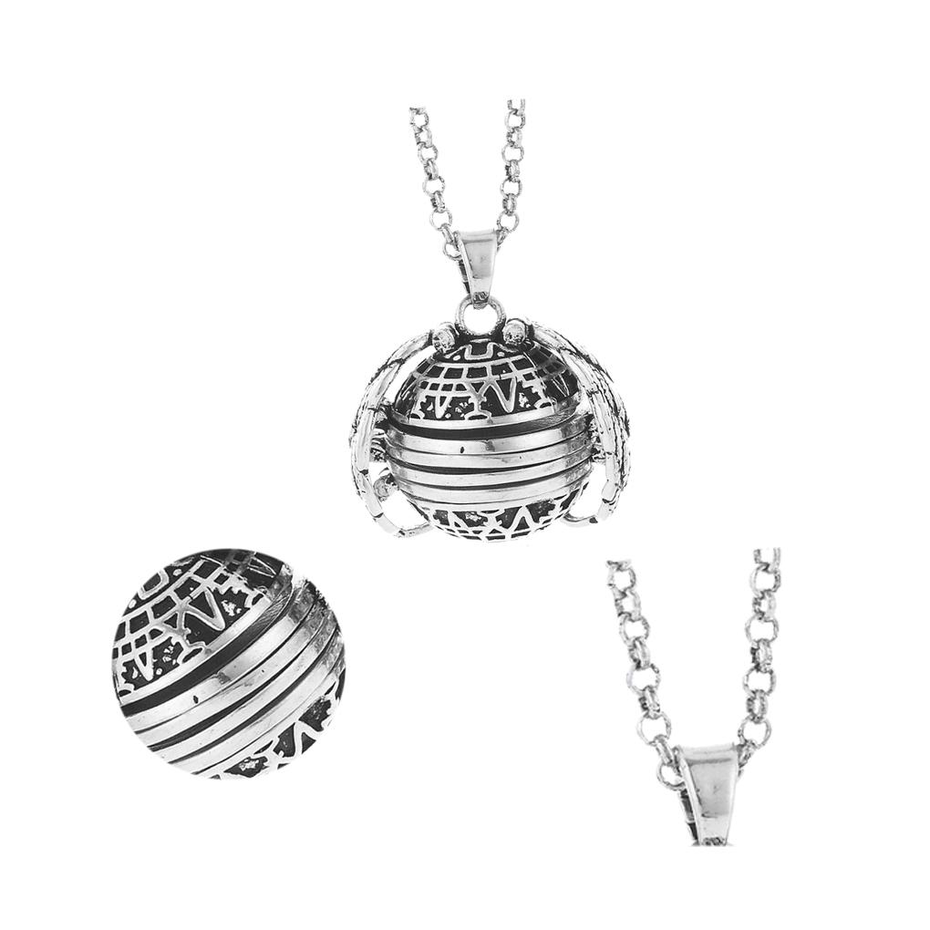 Engelsflügel-Fotoanhänger, Medaillon-Halskette mit erweiterbarem Bild – Geschenkidee