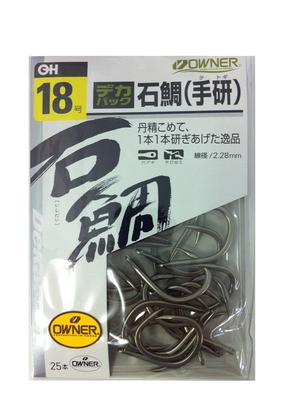 Owner Bara Deca Pack Stonefish Jig 18 (Owner) Hand-sharpened No.