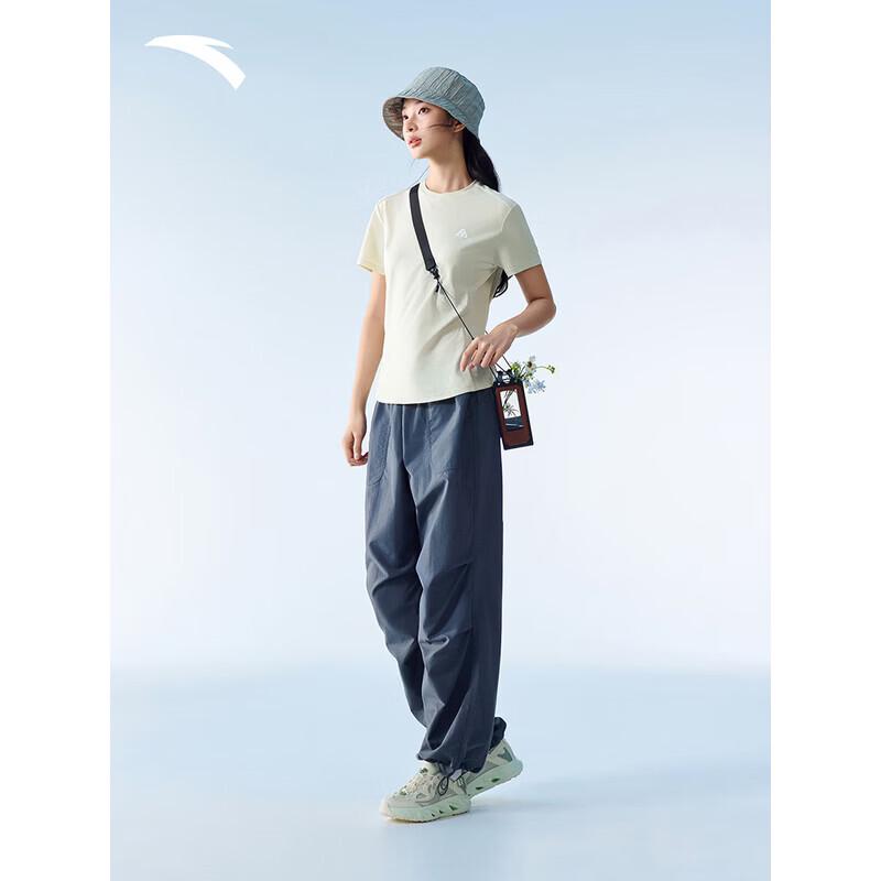 ANTA Women s Outdoor Quick-Dry Princess Seam Short Sleeve T-Shirt M