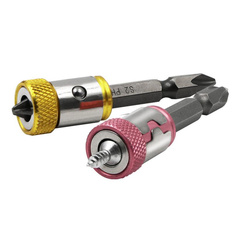 1/4" Metal Screwdriver Bit Magnetic Ring Anti-corrosion Drill Bit Magnet Strong Ring For 6.35 Mm