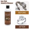 Jue Fish Jewelry Cleaner Silver Polishing Watch Diamond Cleaner Tarnish Remover Cleaner Liquid Metal Gemstone Jewelry Cleaning