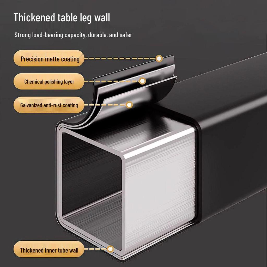 Collapsible Metal Table and Chair Set for Outdoor Use - Ideal for Camping, Patio, Night Markets, and Street Vending
