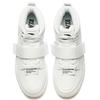 Anta Life Collection Anti Slip Wear Resistant Mid Top Skateboard Shoes Men's White Sneakers 91938060-2