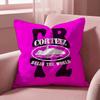 R-Rules The Worlds Cushion Cover Multi-Scene Pillow Cover for Home & Car - Reversible, Soft & Durable for Daily Use