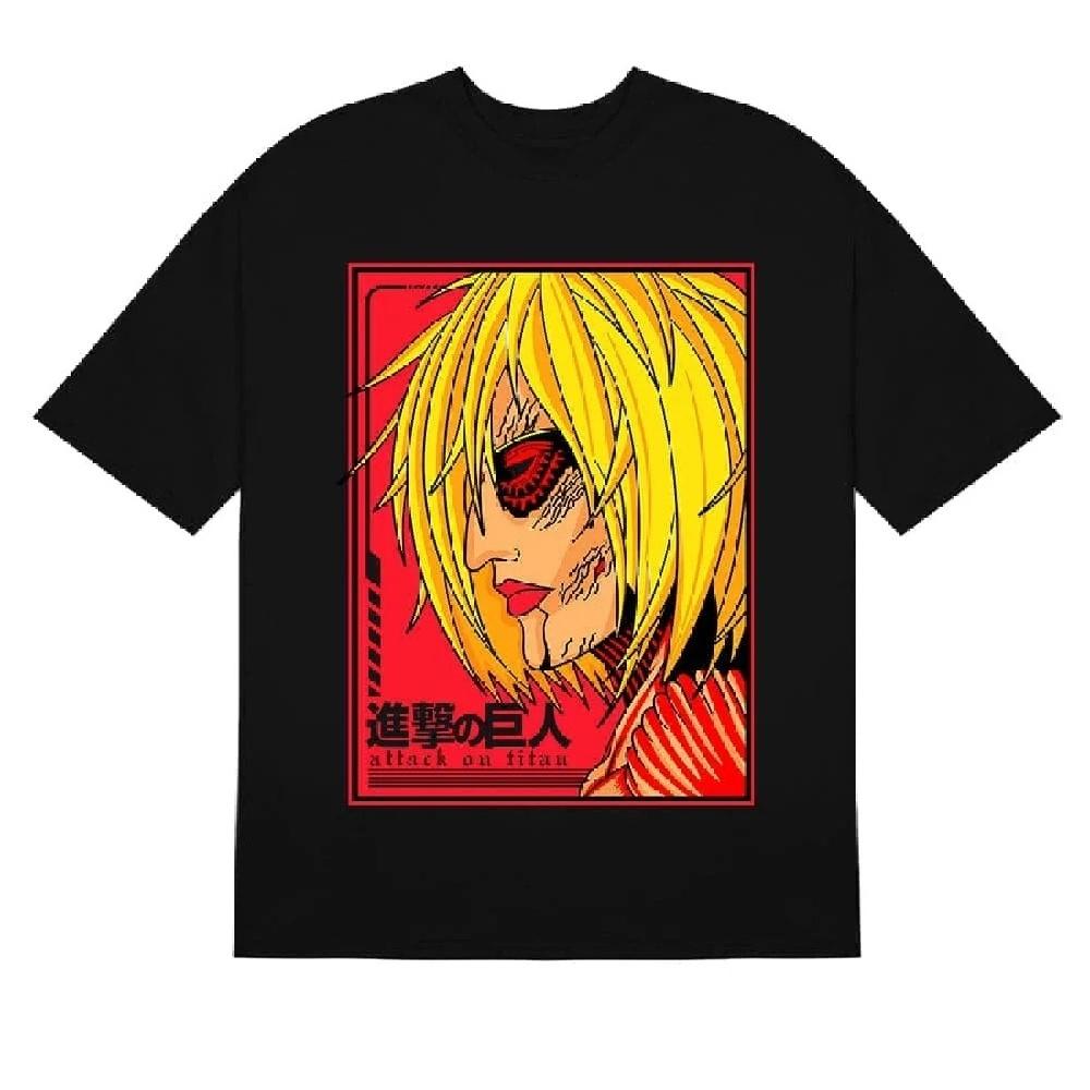 

Annie Leonhart Female Titan T-Shirt - Attack on Titan XXXXXL чорний