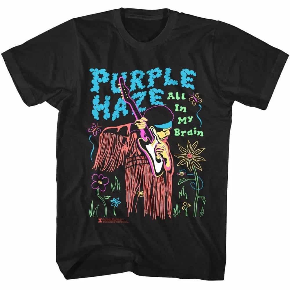 Jimi Hendrix All In My Brain Men s T-Shirt 2XL