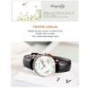 Hannah Martin HM Dragonfly Eine Uhr Mani Japanisches Uhrwerk Edelstahlarmband Perlmutt-Oberfläche Damen Leichter Luxus
