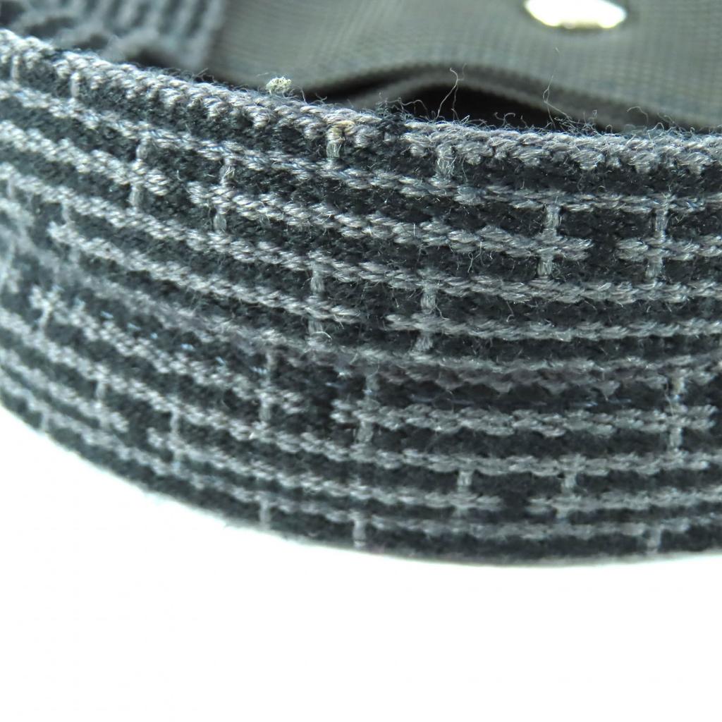 Tolle HERMES Tragetasche Her LineMM Canvas mit Serienknöpfen grau Polyamid Damen Gebraucht