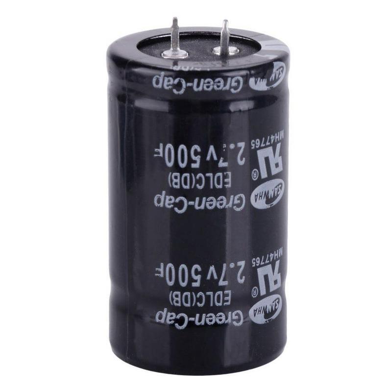 1pcs Super Farad Capacitor 2.7V 500F Fits Car Rectifier Can Stereo//speaker 35*60