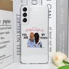 Cartoon Greys Anatomy You Are My Person Clear Phone Case for Samsung Galaxy S25 S24 S23 Ultra S22 Plus S21 FE Soft Covers Fundas