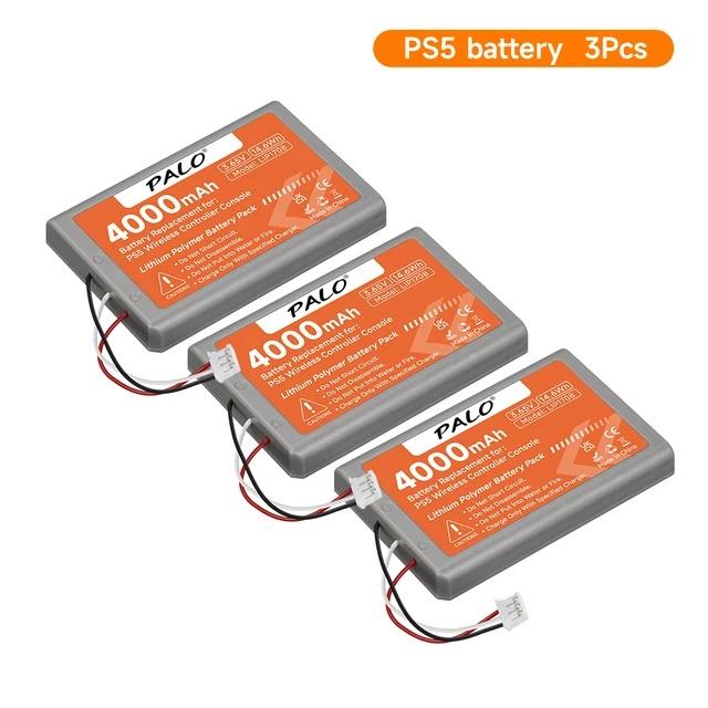 4000mAh Replacement Battery LIP1708 For Sony PS5 Wireless Controller Battery Playstation 5 DualSense Game Controller CFI-ZCT1W CFI-ZCT1J