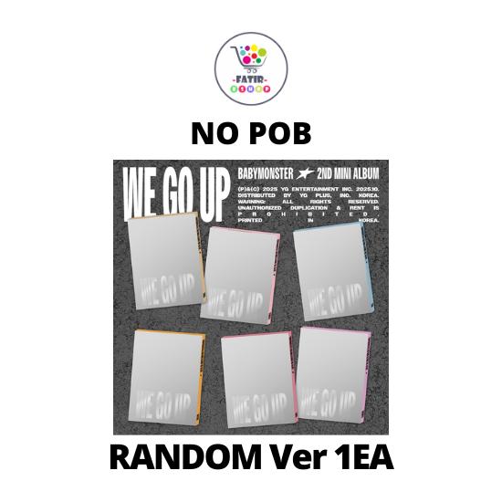 Select POB PATTERN Ver BABYMONSTER 2nd MINI ALBUM WE GO UP