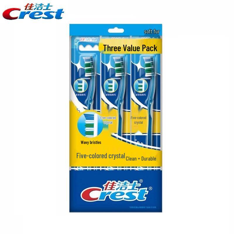 Crest Colorful Crystal Soft Toothbrush