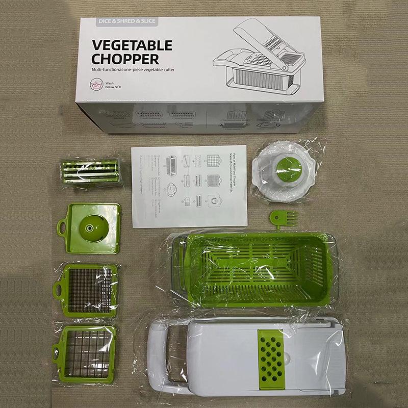 Multifunctional Vegetable Slicer & Grater - Dices, Shreds, Slices Potatoes