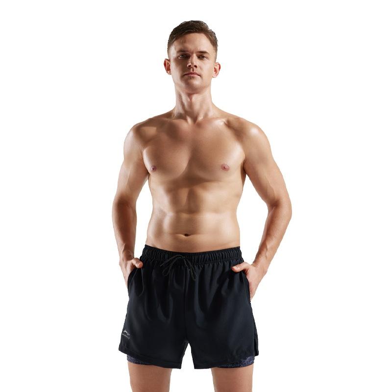 Li-Ning Li Ning Sports Shorts Men's Black AAPR607-1