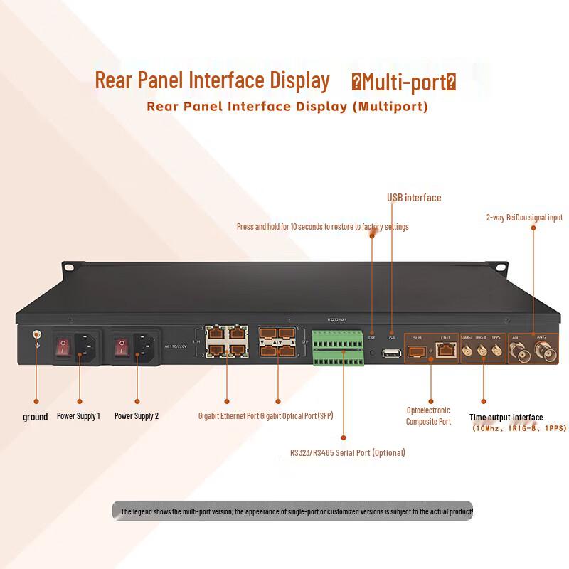 MORLINK Dual Beidou Satellite Time Server