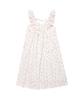 PLUNASTUDIO Cassia Flower Frill Dress_White