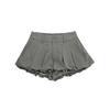 Kkx American Style Sexy Style Lace Patchwork Bud Skirt Pants Street Niche Style Color Contrast Patchwork Patchwork Ultra Short Low Waist Skirt