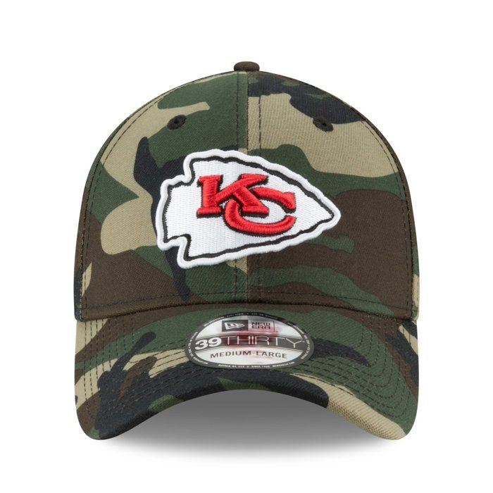 Casquette 39THIRTY - NEW ERA - Kansas City Chiefs - Bois Camo - Stretch Fit - Homme