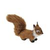 Simulated Squirrels Statue Stuffed Animals Plush Figure for DIY Crafts Displays