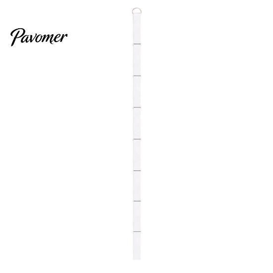Vertical Headband Storage Girl Holder Organizer 24-Slot Hanging Hairband Rack High-Density Elastic Hair Hoop Display Stand