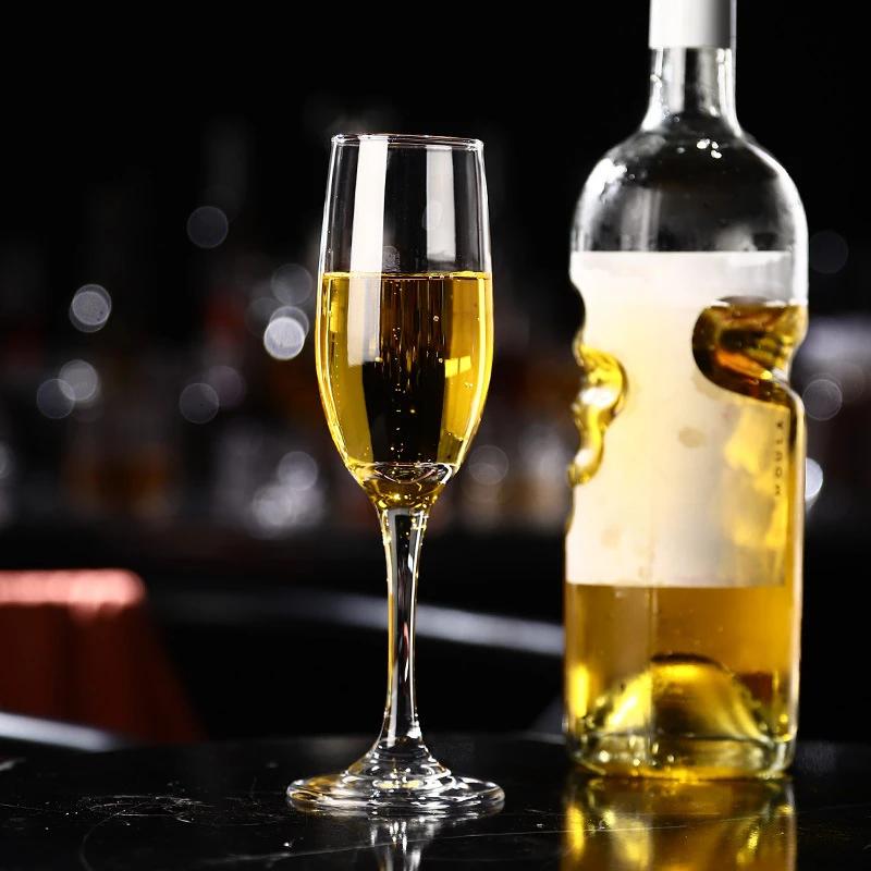 Glass Wine Glasses for Drinking Transparent Glass Cups Wineglass Drinkware Goblet Cup Champagne Pretty Aesthetic Kitchen Dining