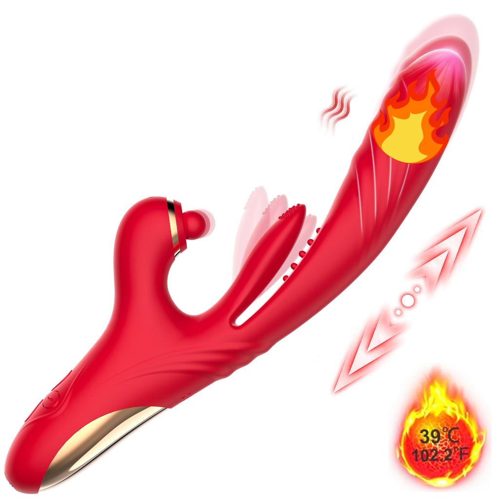 Heating Thrusting Dildo Vibrator For Women Clit Stimulator G Spot Vibrator 20 Modes Female Masturbation Vibro Sex Toys for Adult